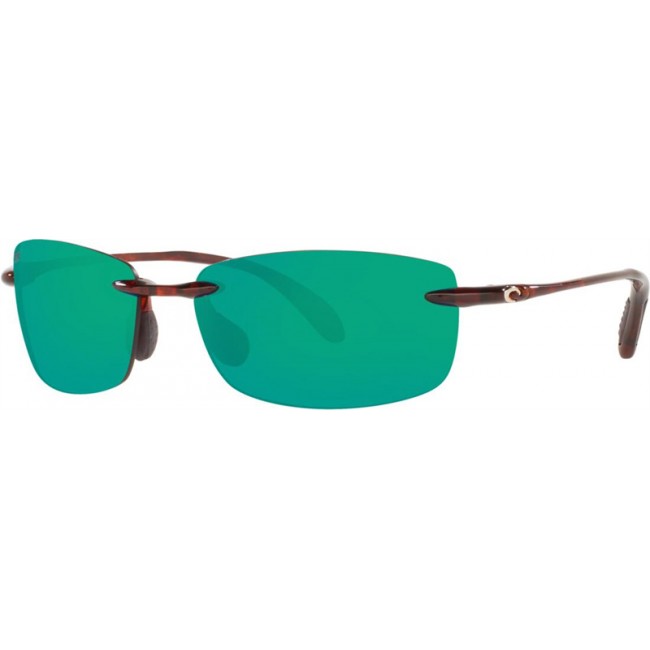 Costa Ballast Sunglasses Tortoise Frame Green Lens