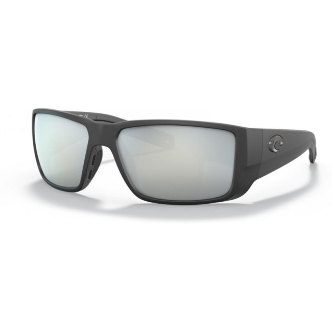 Costa Blackfin PRO Sunglasses Matte Black Frame Grey Silver Lens
