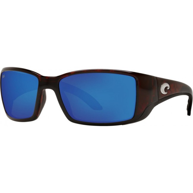 Costa Blackfin Sunglasses Tortoise Frame Blue Lens