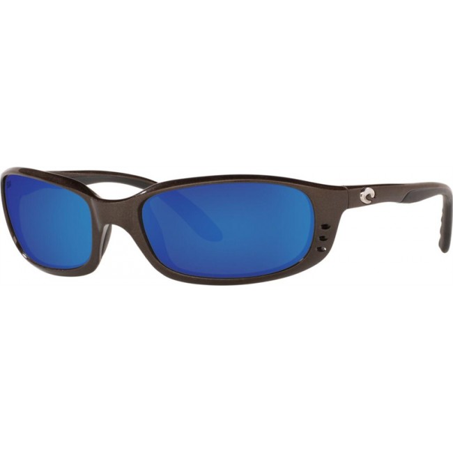Costa Brine Sunglasses Gunmetal Frame Blue Lens