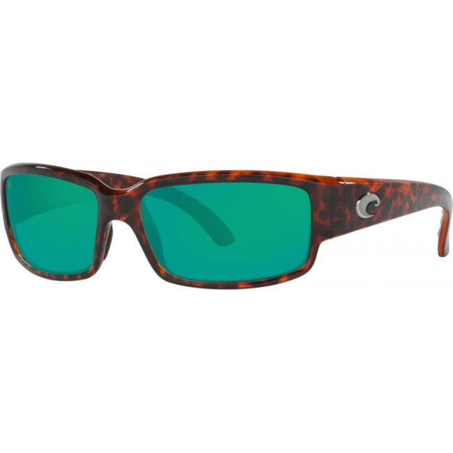 Costa Caballito Sunglasses Tortoise Frame Green Lens