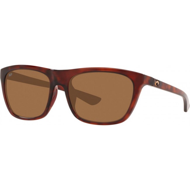 Costa Cheeca Sunglasses Rose Tortoise Frame Copper Lens