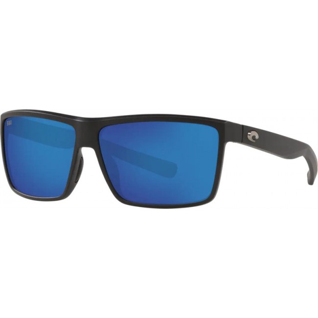 Costa Cut Sunglasses Blackout Frame Blue Lens