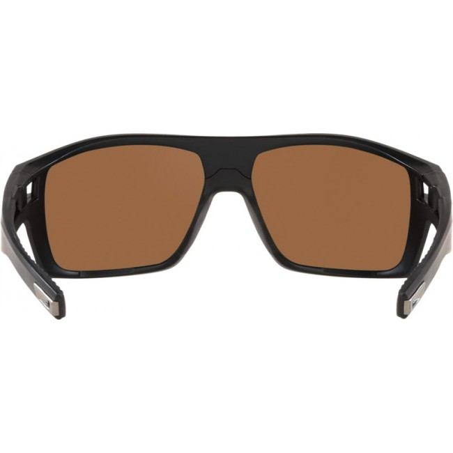 Costa Diego Sunglasses Matte Black Frame Copper Lens