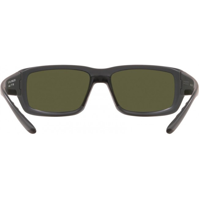 Costa Fantail Sunglasses Matte Gray Frame Blue Lens