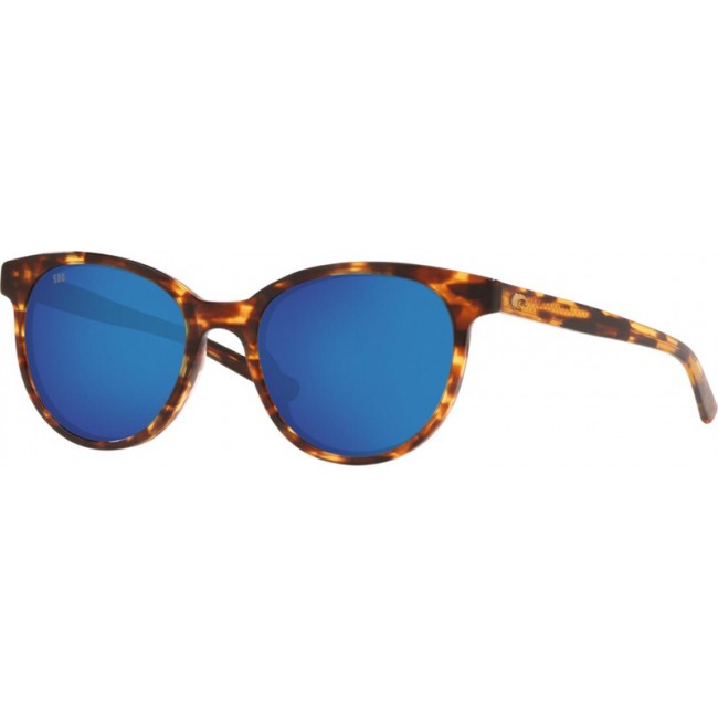 Costa Isla Sunglasses Tortoise Frame Blue Lens