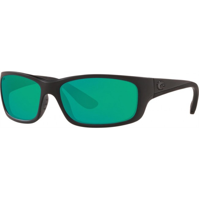 Costa Jose Sunglasses Blackout Frame Green Lens