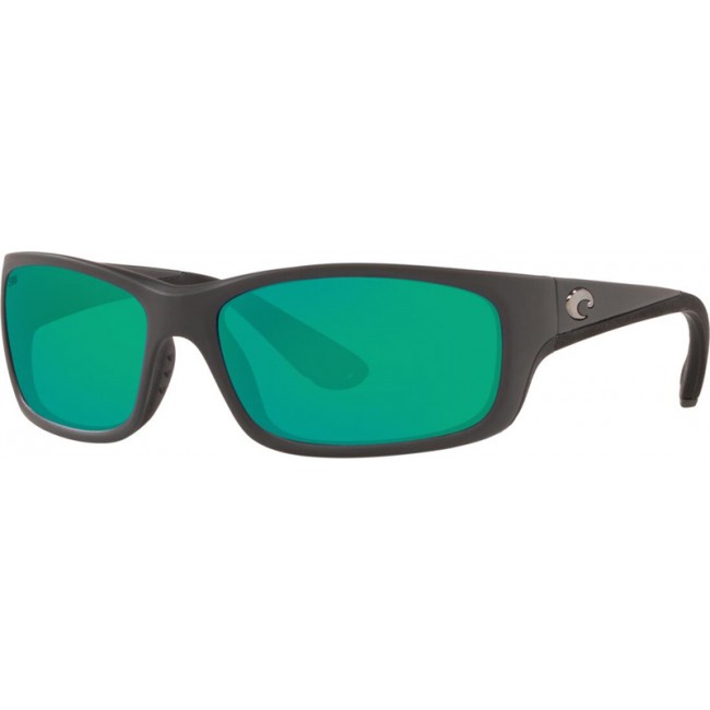 Costa Jose Sunglasses Matte Gray Frame Green Lens