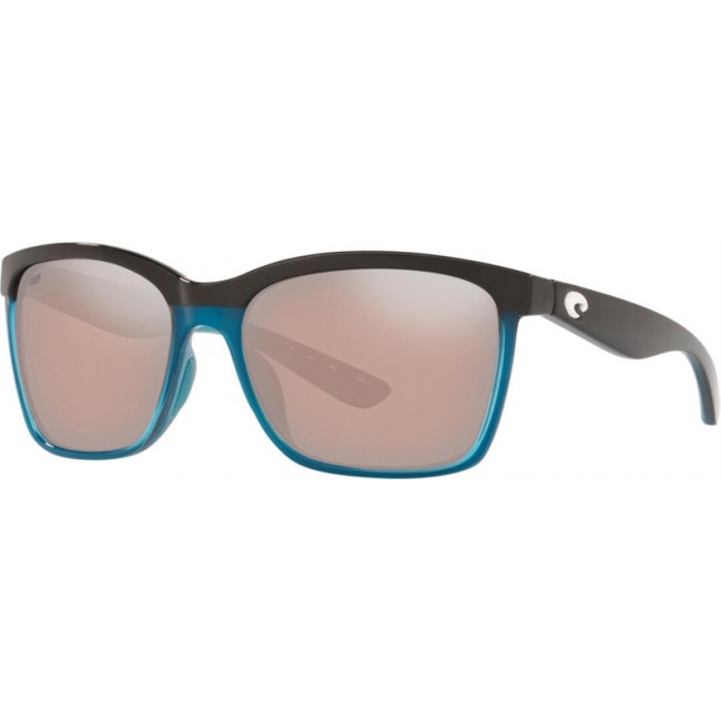Costa Ocearch Anaa Sunglasses Sea Glass Ocearch Frame Copper Silver Lens