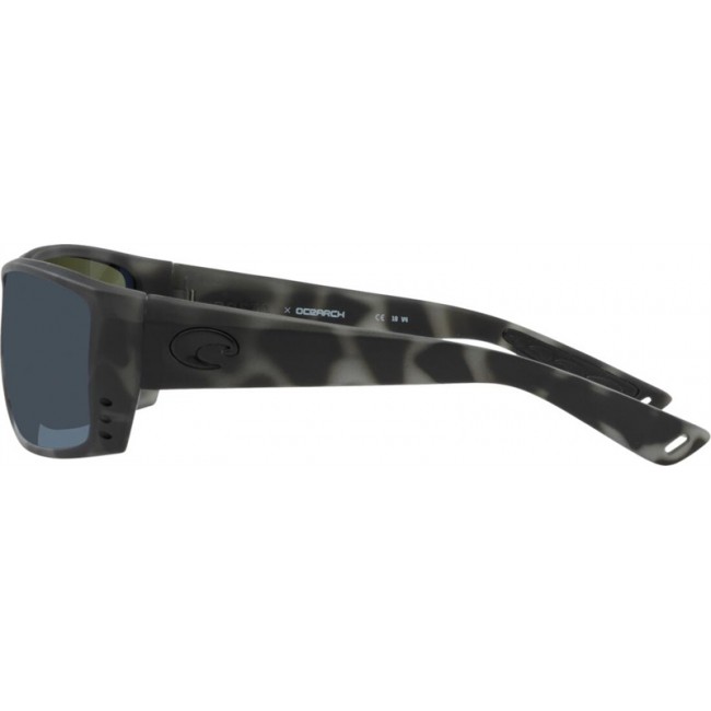 Costa Ocearch Cat Cay Sunglasses Tiger Shark Ocearch Frame Grey Lens