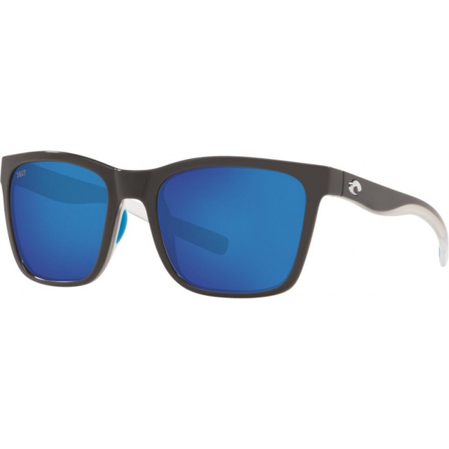 Costa Ocearch Panga Sunglasses Ocearch Shiny White Shark Frame Blue Lens
