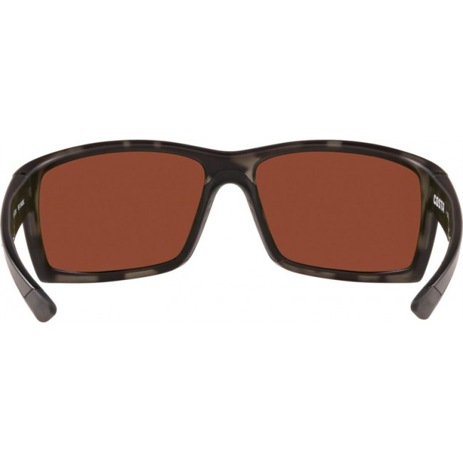 Costa Ocearch Reefton Sunglasses Tiger Shark Ocearch Frame Green Lens