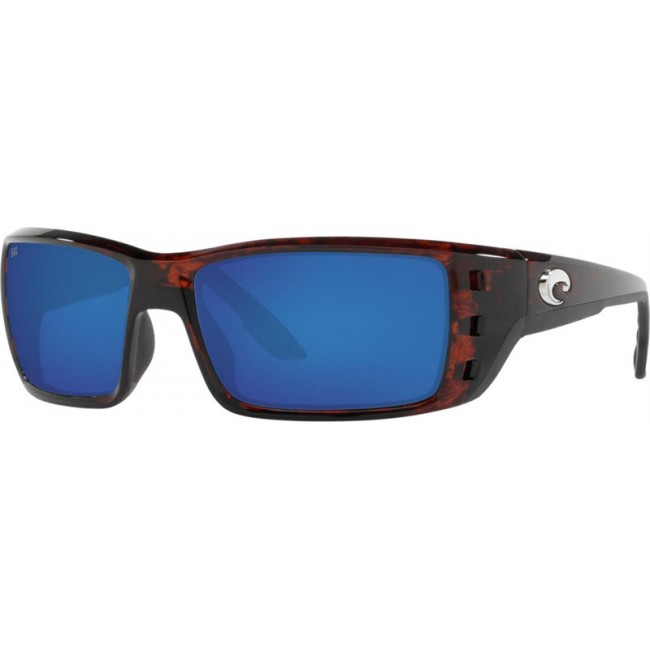 Costa Permit Sunglasses Tortoise Frame Blue Lens