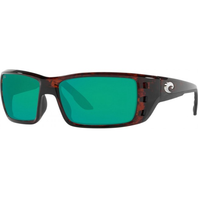 Costa Permit Sunglasses Tortoise Frame Green Lens