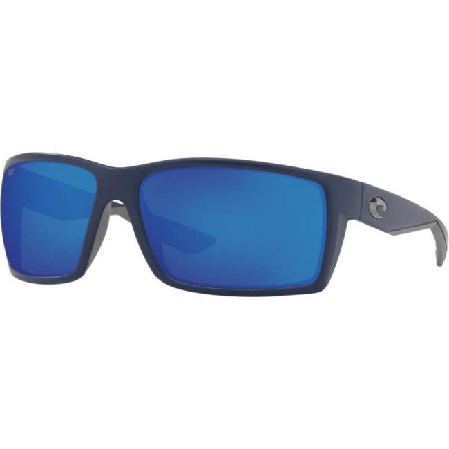 Costa Reefton Sunglasses Matte Blue Frame Blue Lens