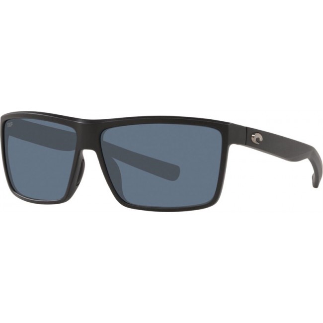 Costa Rinconcito Sunglasses Matte Black Frame Grey Lens