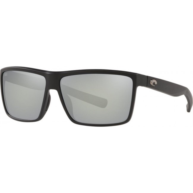 Costa Rinconcito Sunglasses Matte Black Frame Grey Silver Lens