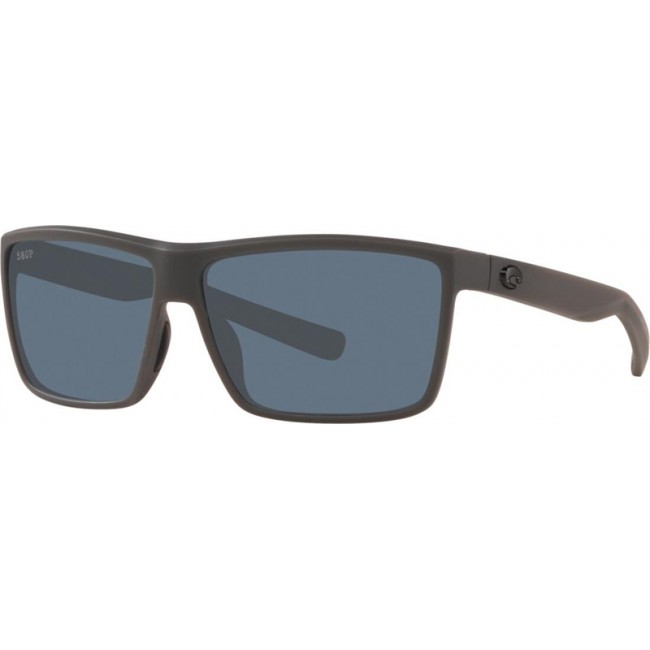 Costa Rinconcito Sunglasses Matte Gray Frame Grey Lens
