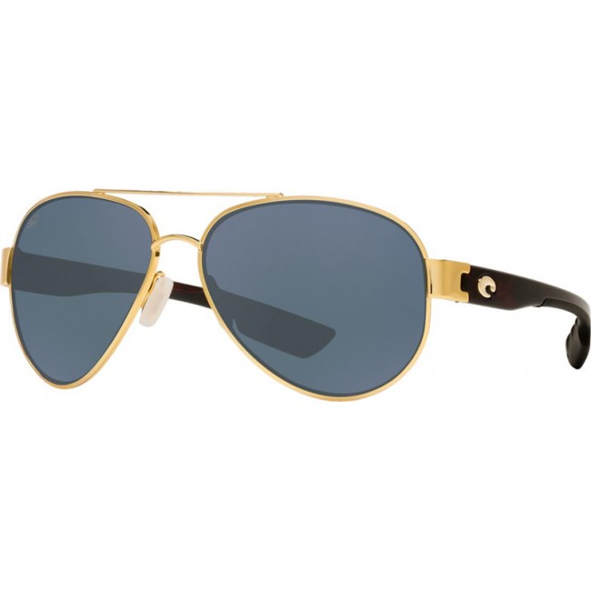 Costa South Point Sunglasses Gold Frame Grey Lens