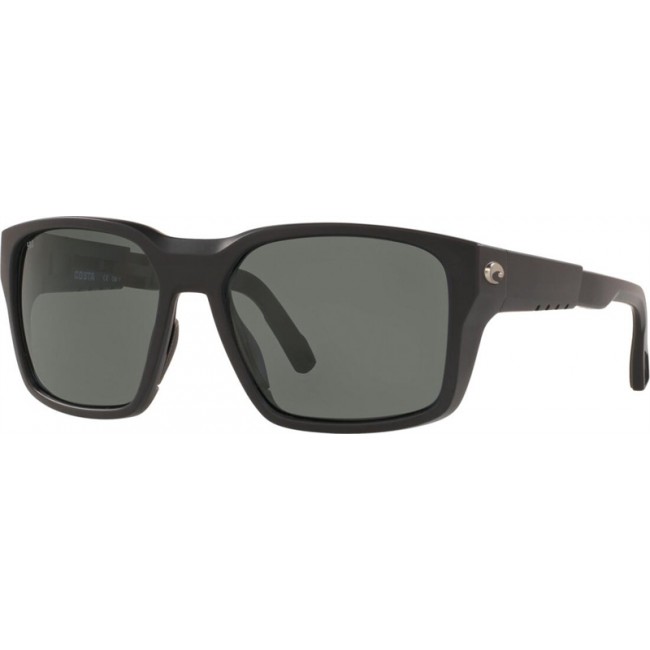 Costa Tailwalker Sunglasses Matte Black Frame Grey Lens