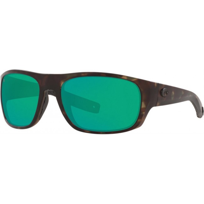 Costa Tico Sunglasses Matte Wetlands Frame Green Lens