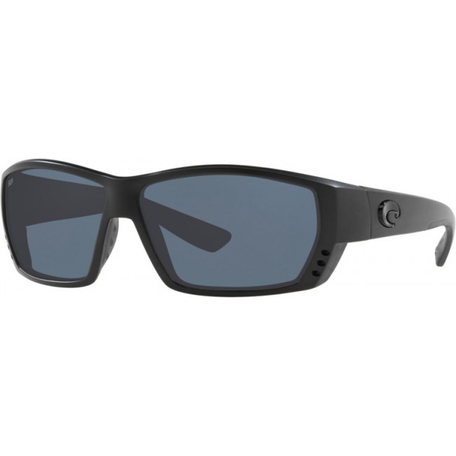 Costa Tuna Alley Sunglasses Blackout Frame Grey Lens