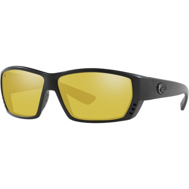 Costa Tuna Alley Sunglasses Blackout Frame Sunrise Silver Lens
