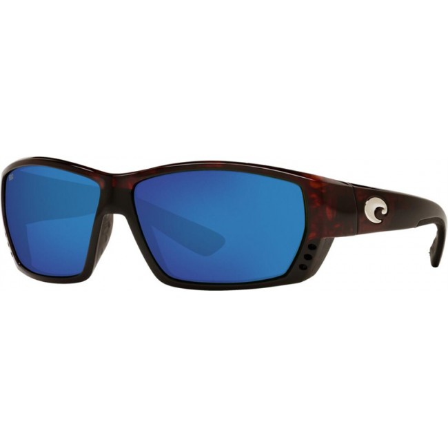 Costa Tuna Alley Sunglasses Tortoise Frame Blue Lens