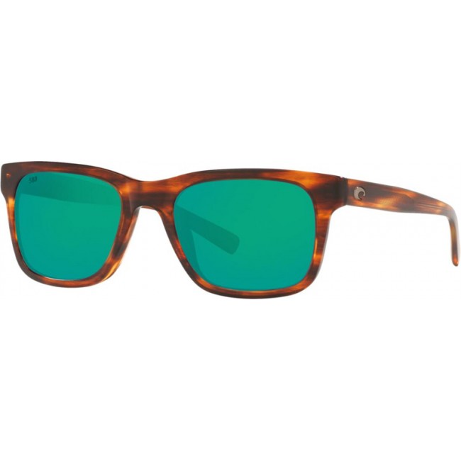 Costa Tybee Sunglasses Tortoise Frame Green Lens