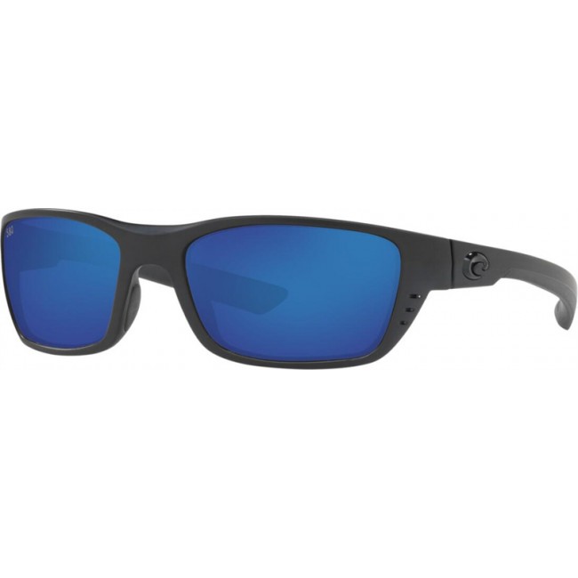 Costa Whitetip Sunglasses Blackout Frame Blue Lens