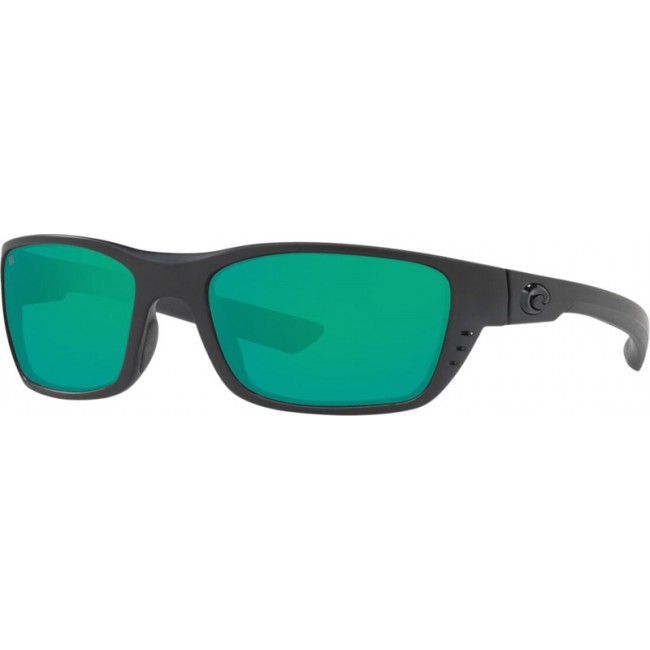 Costa Whitetip Sunglasses Blackout Frame Green Lens