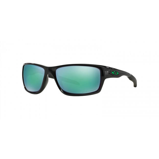 Oakley Canteen Sunglasses Black Frame Jade Iridium Polarized Lens
