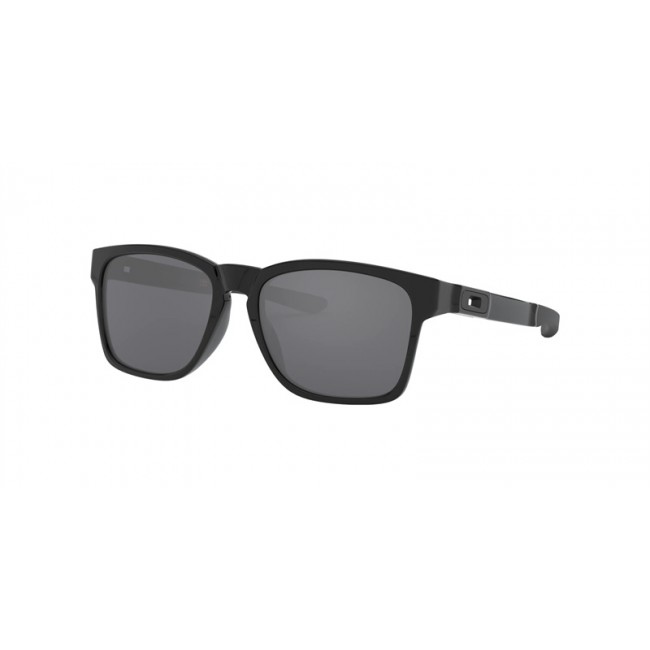 Oakley Catalyst Sunglasses Black Frame Black Iridium Lens