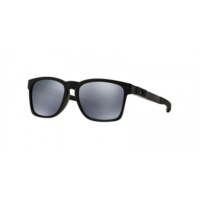 Oakley Catalyst Sunglasses Black Frame Black Iridium Polarized Lens