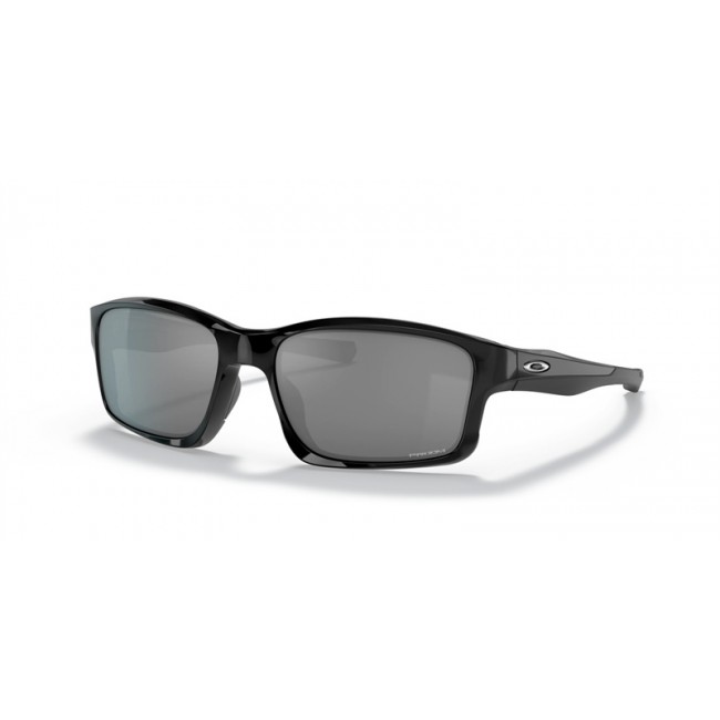 Oakley Chainlink Sunglasses Polished Black Frame Black Iridium Lens