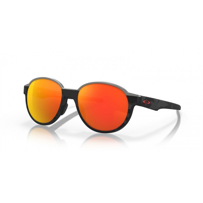 Oakley Coinflip Sunglasses Black Frame Prizm Ruby Polarized Lens