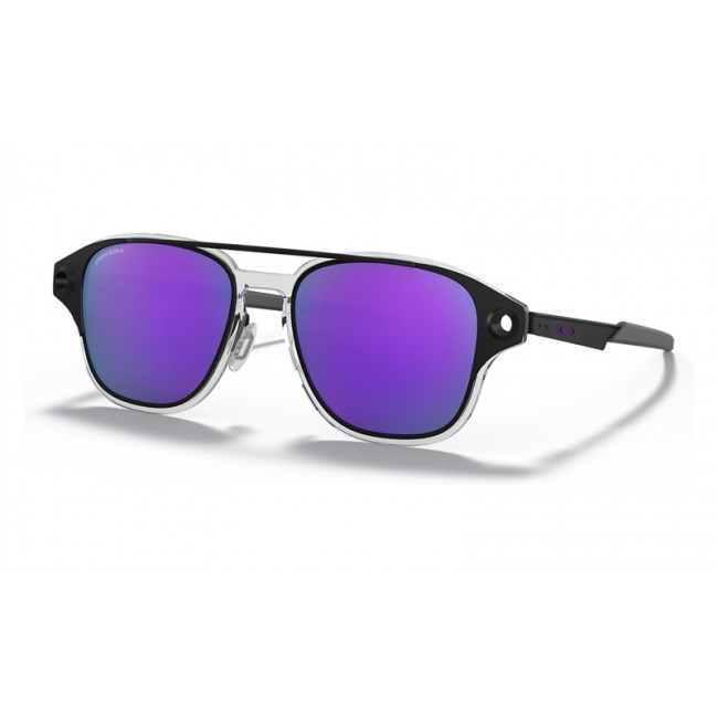 Oakley Coldfuse Sunglasses Matte Black Frame Prizm Violet Lens
