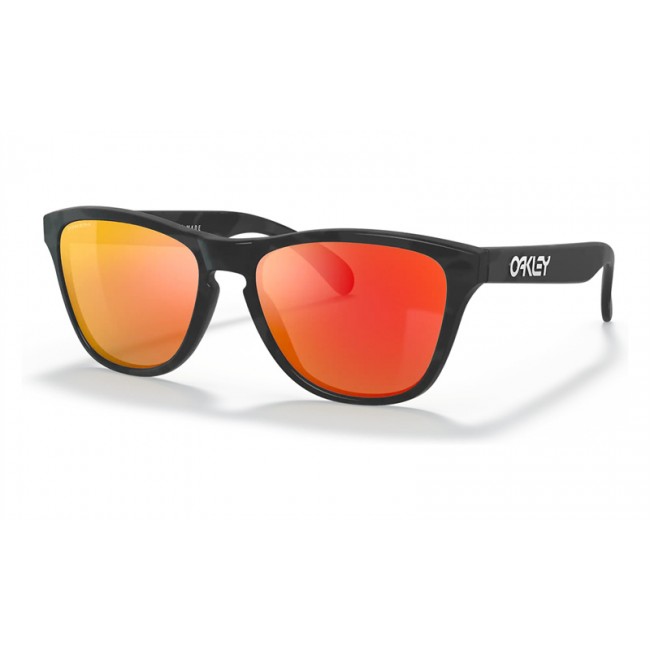 Oakley Frogskins Xs Youth Fit Sunglasses Matte Black Camo Frame Prizm Ruby Lens