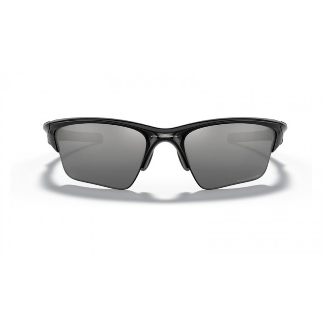Oakley Half Jacket 2.0 Xl Sunglasses Polished Black Frame Black Iridium Polarized Lens