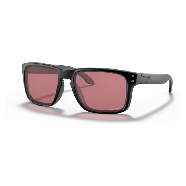 Oakley Holbrook Sunglasses Matte Black Frame Prizm Dark Golf Lens