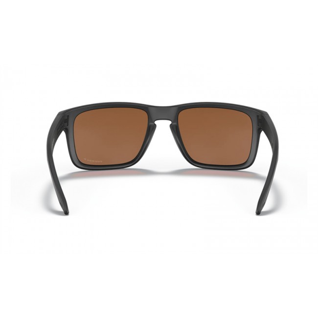 Oakley Holbrook Sunglasses Matte Black Frame Prizm Tungsten Polarized Lens
