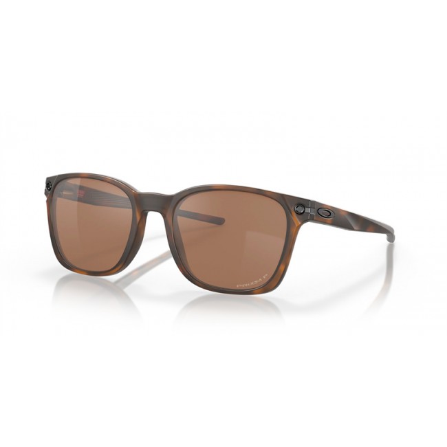 Oakley Ojector Sunglasses Brown Frame Prizm Tungsten Polarized Lens