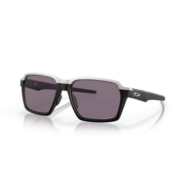 Oakley Parlay Sunglasses Black Frame Prizm Grey Lens