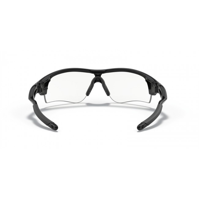 Oakley RadarLock Path Low Bridge Fit Sunglasses Black Frame Clear Lens