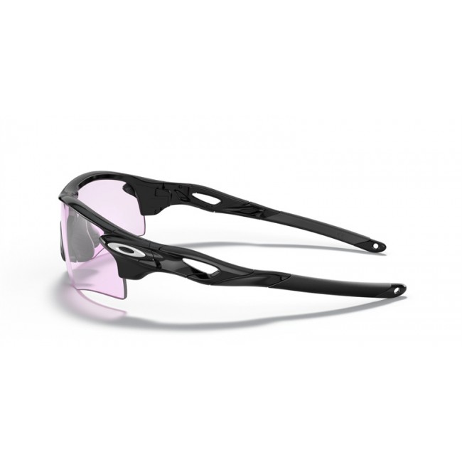 Oakley RadarLock Path Low Bridge Fit Sunglasses Black Frame Prizm Low Light Lens