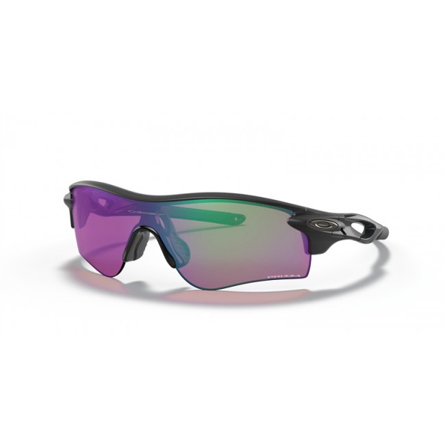 Oakley RadarLock Path Low Bridge Fit Sunglasses Black Frame Prizm Road Jade Lens