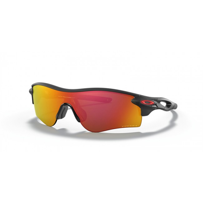 Oakley RadarLock Path Low Bridge Fit Sunglasses Black Frame Prizm Ruby Lens
