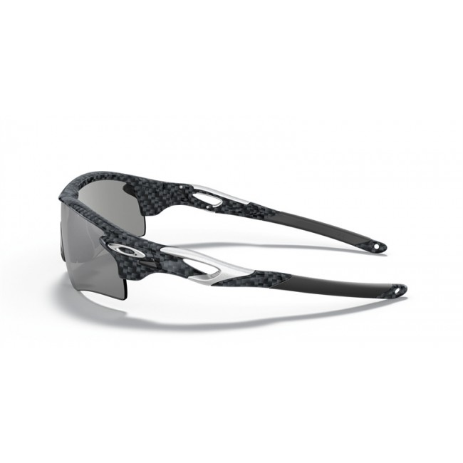 Oakley RadarLock Path Low Bridge Fit Sunglasses Gray Frame Slate Iridium Lens