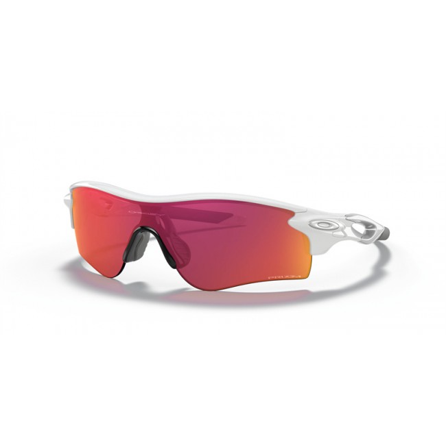 Oakley RadarLock Path Low Bridge Fit Sunglasses White Frame Prizm Field Lens
