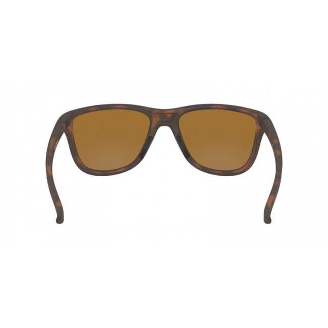 Oakley Reverie Sunglasses Matte Brown Tortoise Frame Tungsten Iridium Polarized Lens